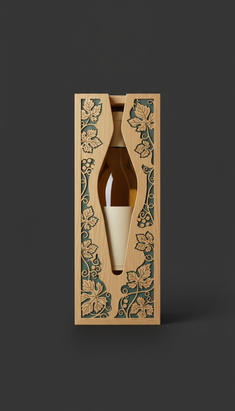 Signature Chardonnay in Embossed Wooden Box