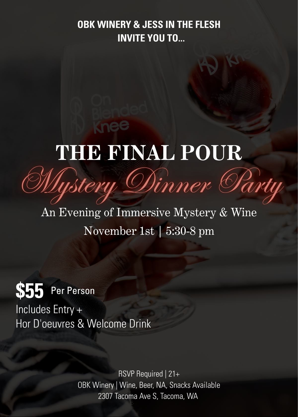 Mystery Dinner Party | The Final Pour