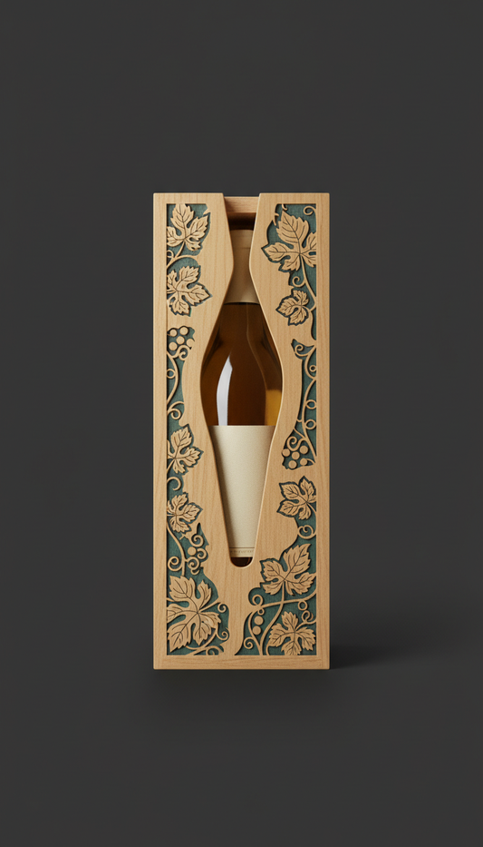 Signature Chardonnay in Embossed Wooden Box